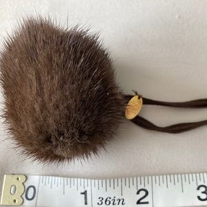 Mink Ball Hair Accessory  Select Color